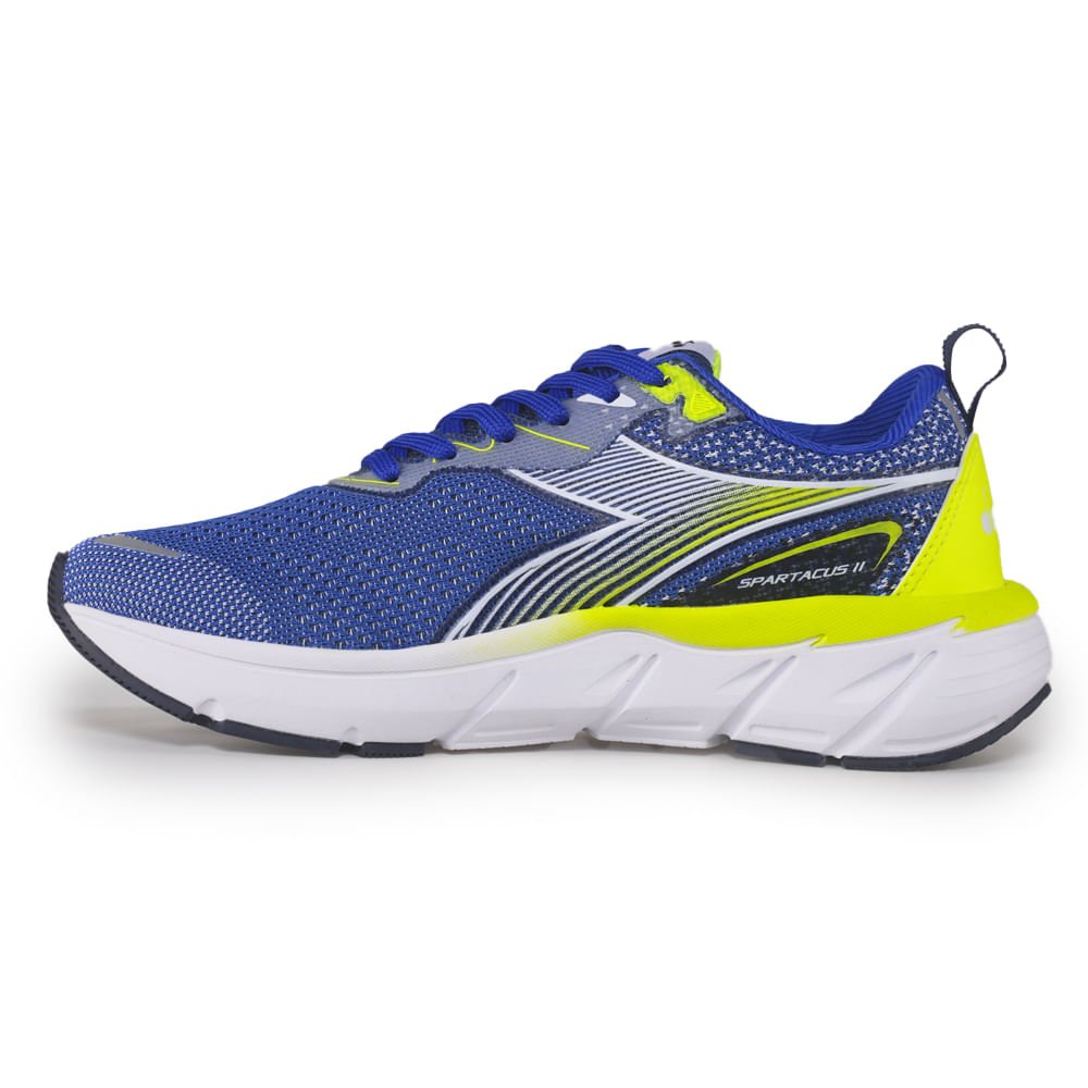 Tênis Casual Masculino Diadora Spartacus II Azul Azul 4
