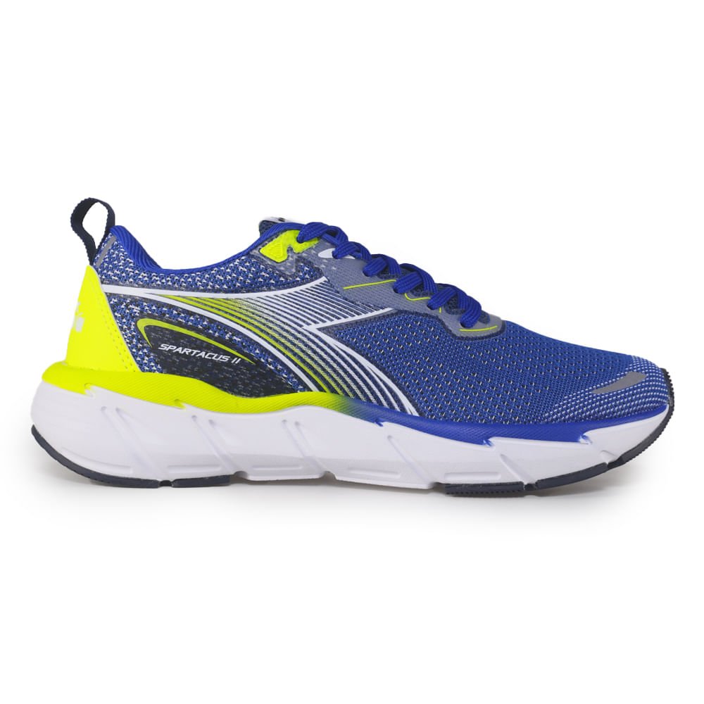 Tênis Casual Masculino Diadora Spartacus II Azul Azul 1