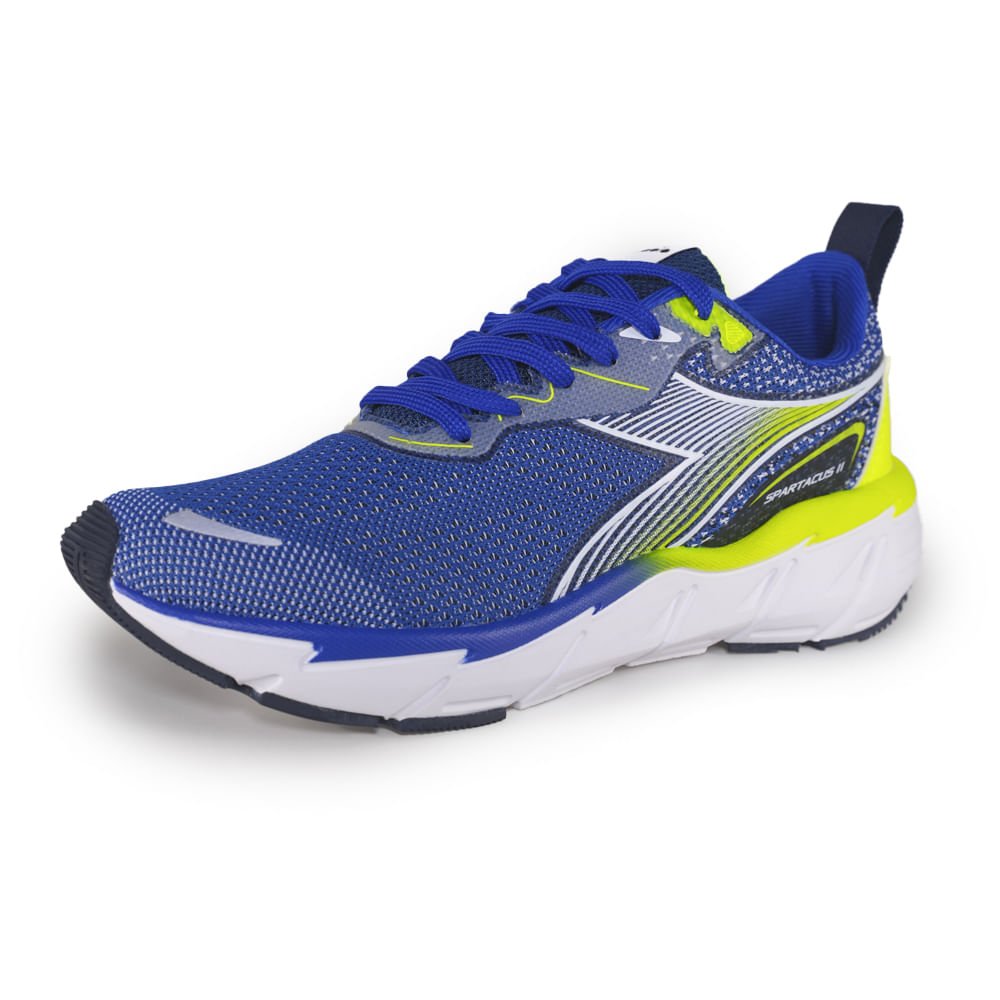 Tênis Casual Masculino Diadora Spartacus II Azul Azul 3