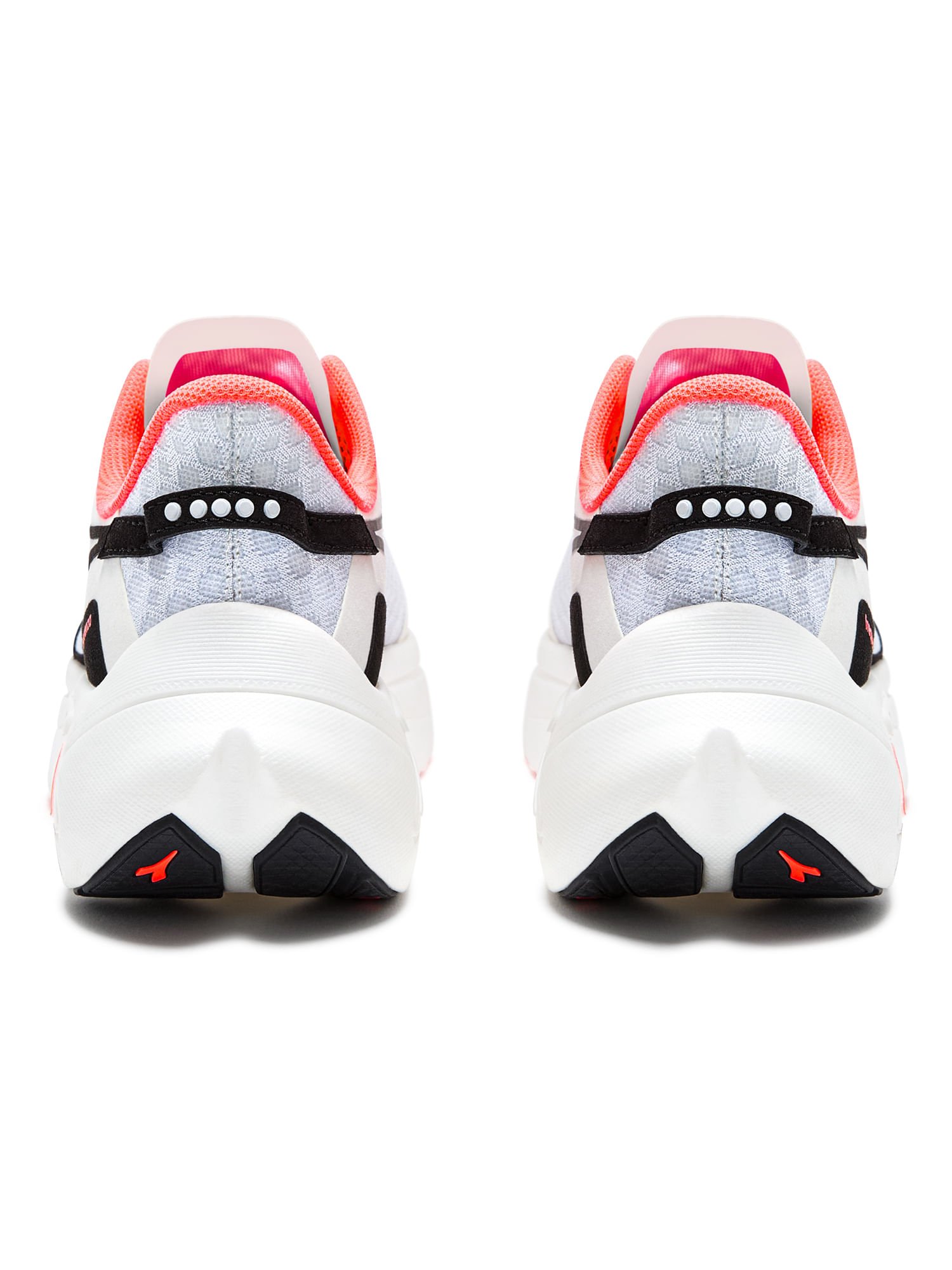 Tênis Esportivo Feminino Diadora Frequenza W Branco Branco/Laranja 3