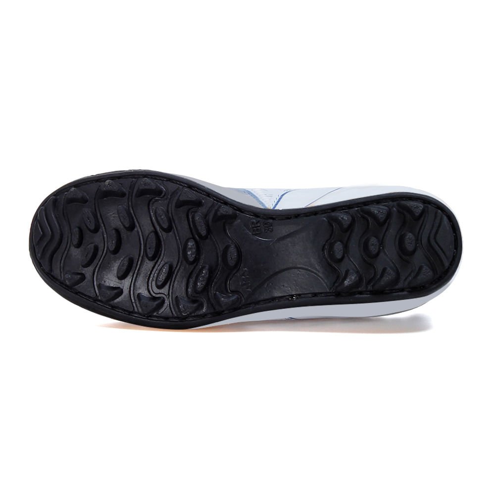 Chuteira Infantil Diadora Torneo Society Branco e Azul Branco 3