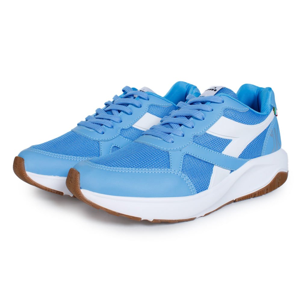 Tênis Casual Unissex Diadora Sforza Azul e Branco Azul 5