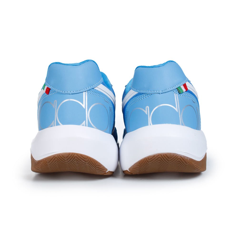 Tênis Casual Unissex Diadora Sforza Azul e Branco Azul 8