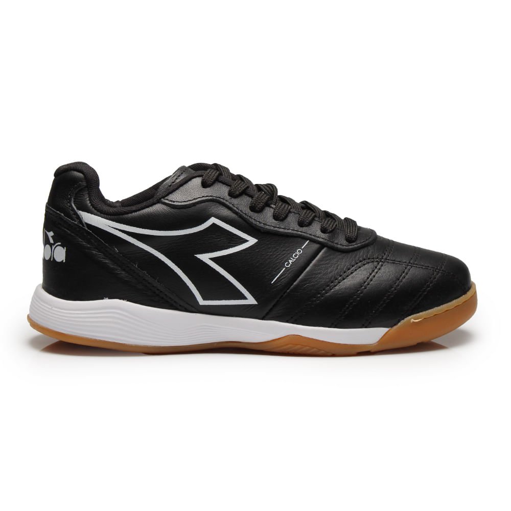 Chuteira Unissex Diadora Calcio Elite Futsal Preto e Branco Preto 1