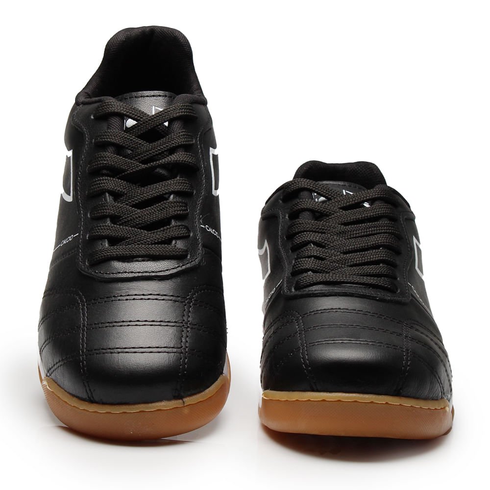 Chuteira Unissex Diadora Calcio Elite Futsal Preto e Branco Preto 7