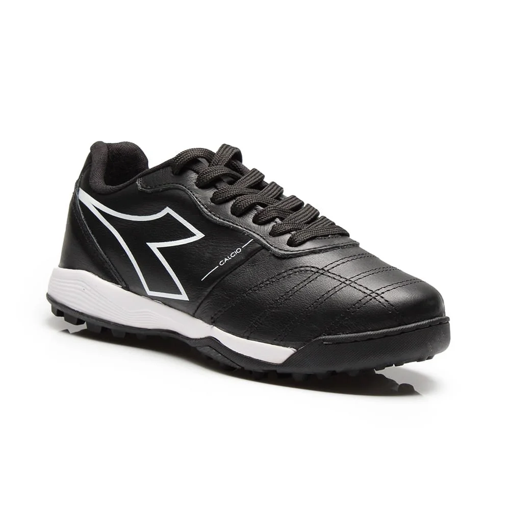 Chuteira Unissex Diadora Calcio Elite Society Preto e Branco Preto 2