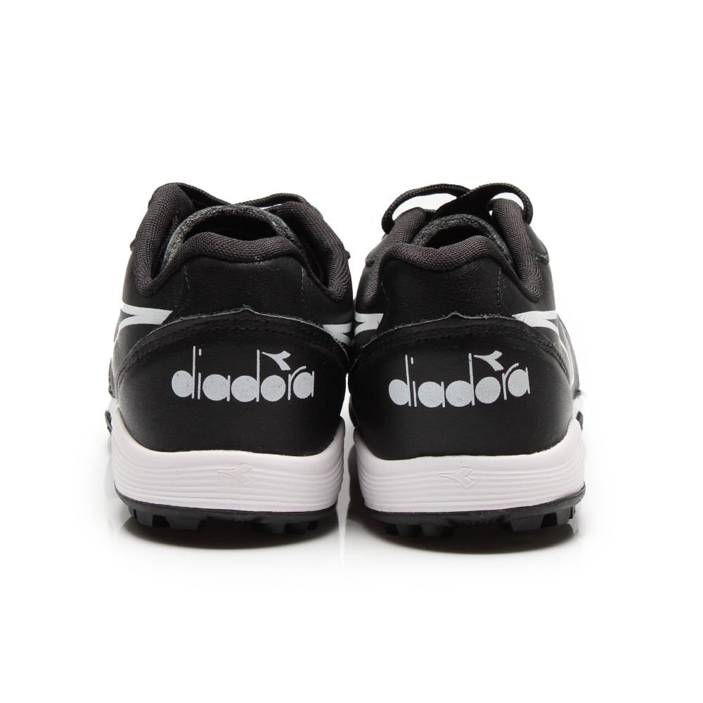 Chuteira Unissex Diadora Calcio Elite Society Preto e Branco Preto 6