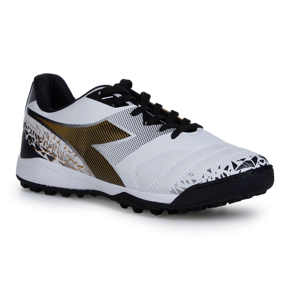 Chuteira Unissex Diadora Nazionale Elite Society Branco Branco 2