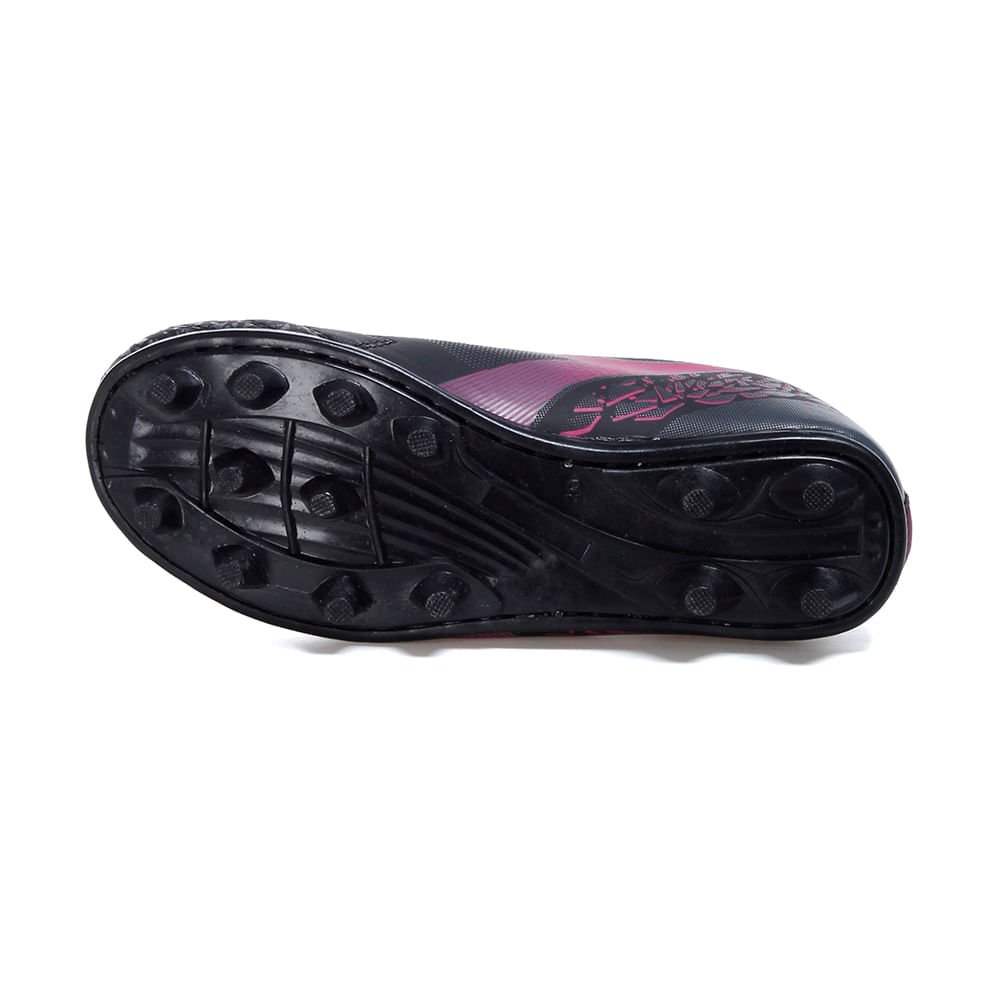 Chuteira Infantil Diadora Nazionale Campo Preto e Chumbo Preto 5