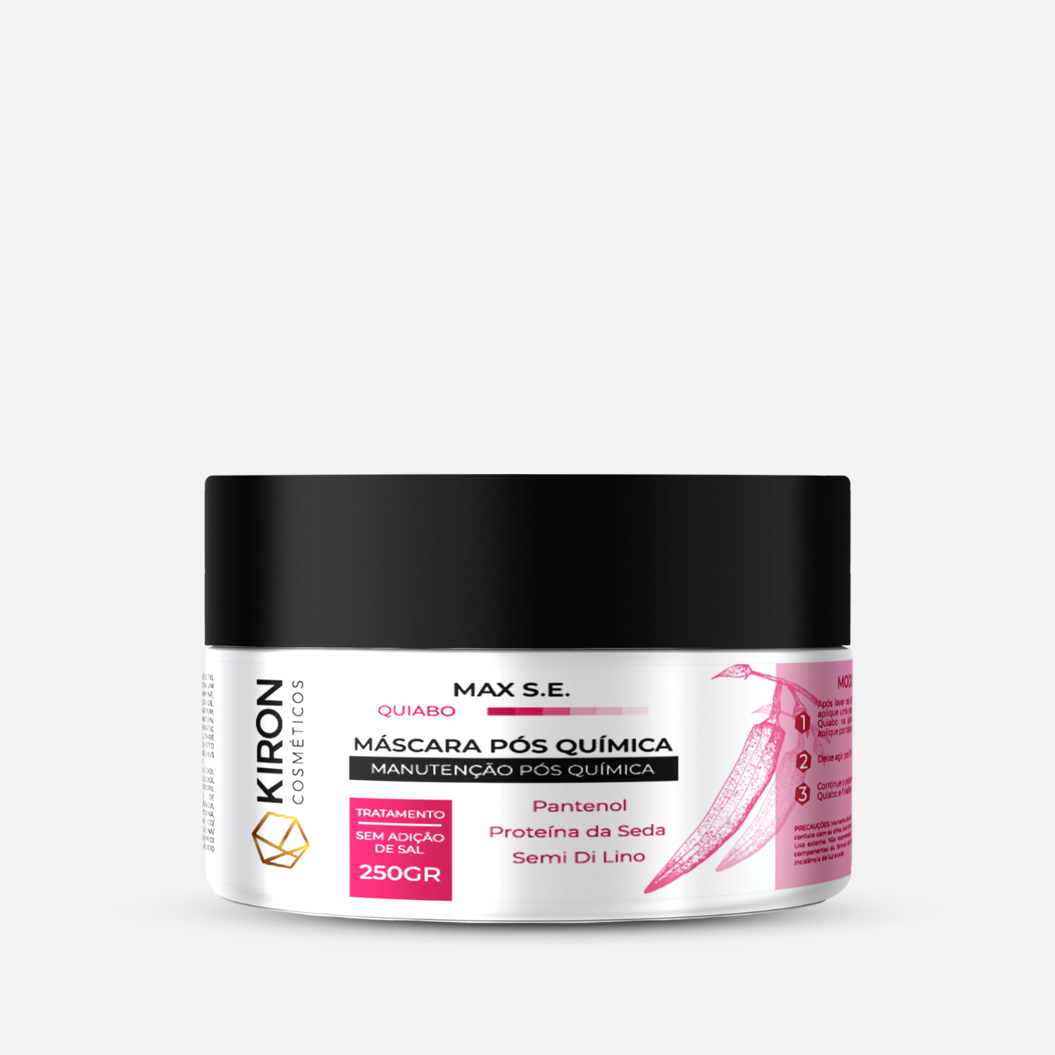 Mascara Quiabo MAX S.E. Pos Quimica Kiron Cosmeticos 250g 250g 1