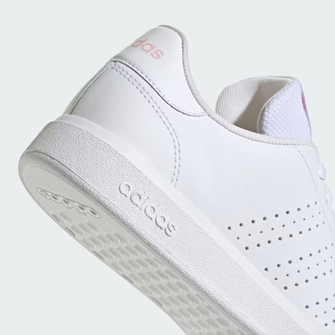 Tenis Adidas Advantage Base 2.0 Feminino Branco 8