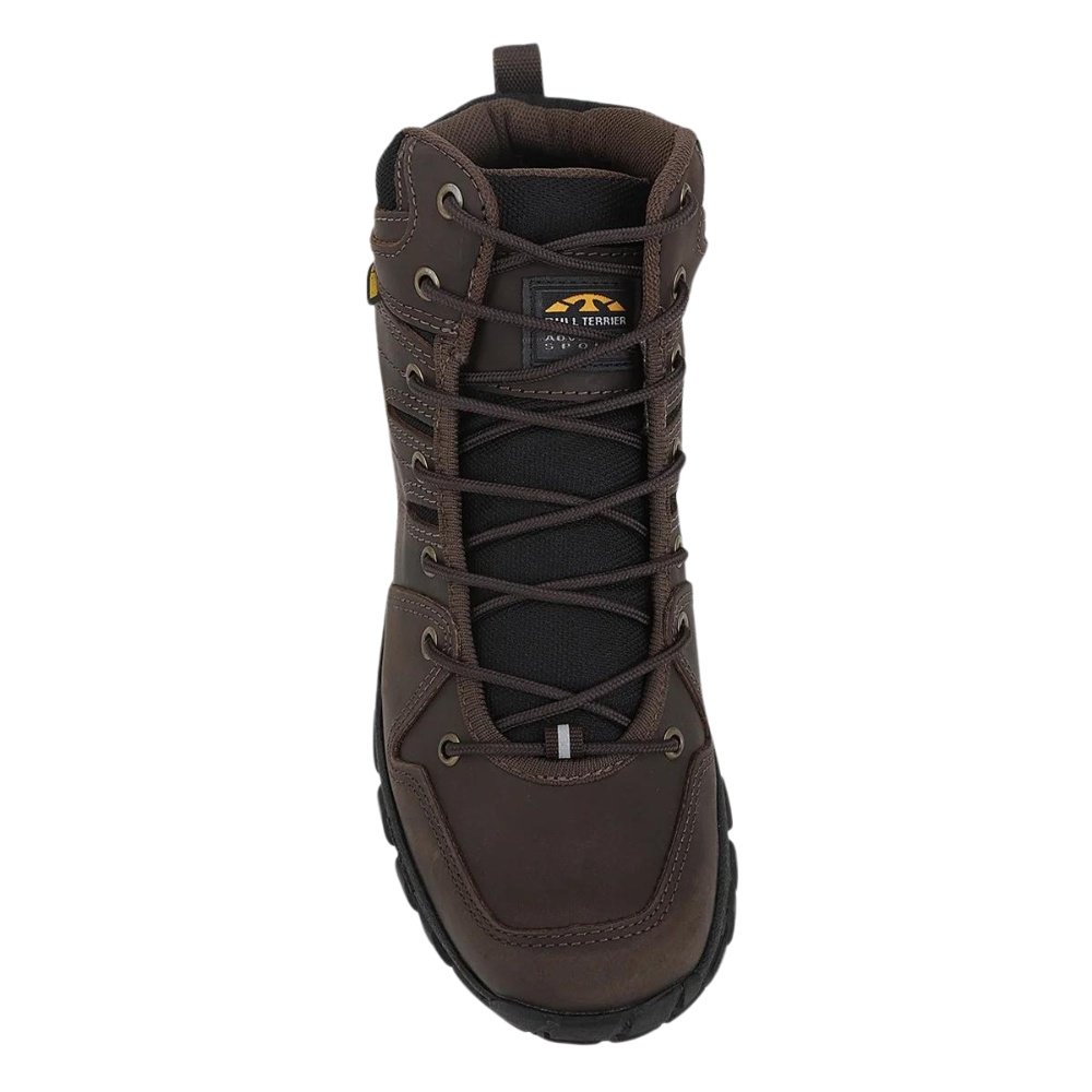 Bota Adventure Bull Terrier Swat Couro Masculina Marrom 5
