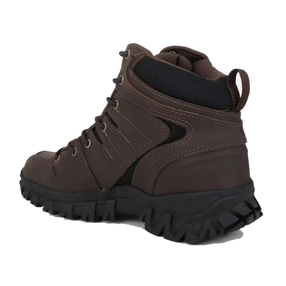 Bota Adventure Bull Terrier Swat Couro Masculina Marrom 5