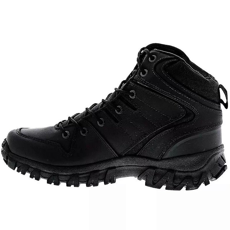 Bota Couro Bull Terrier Swat Masculina Preto Preto 4