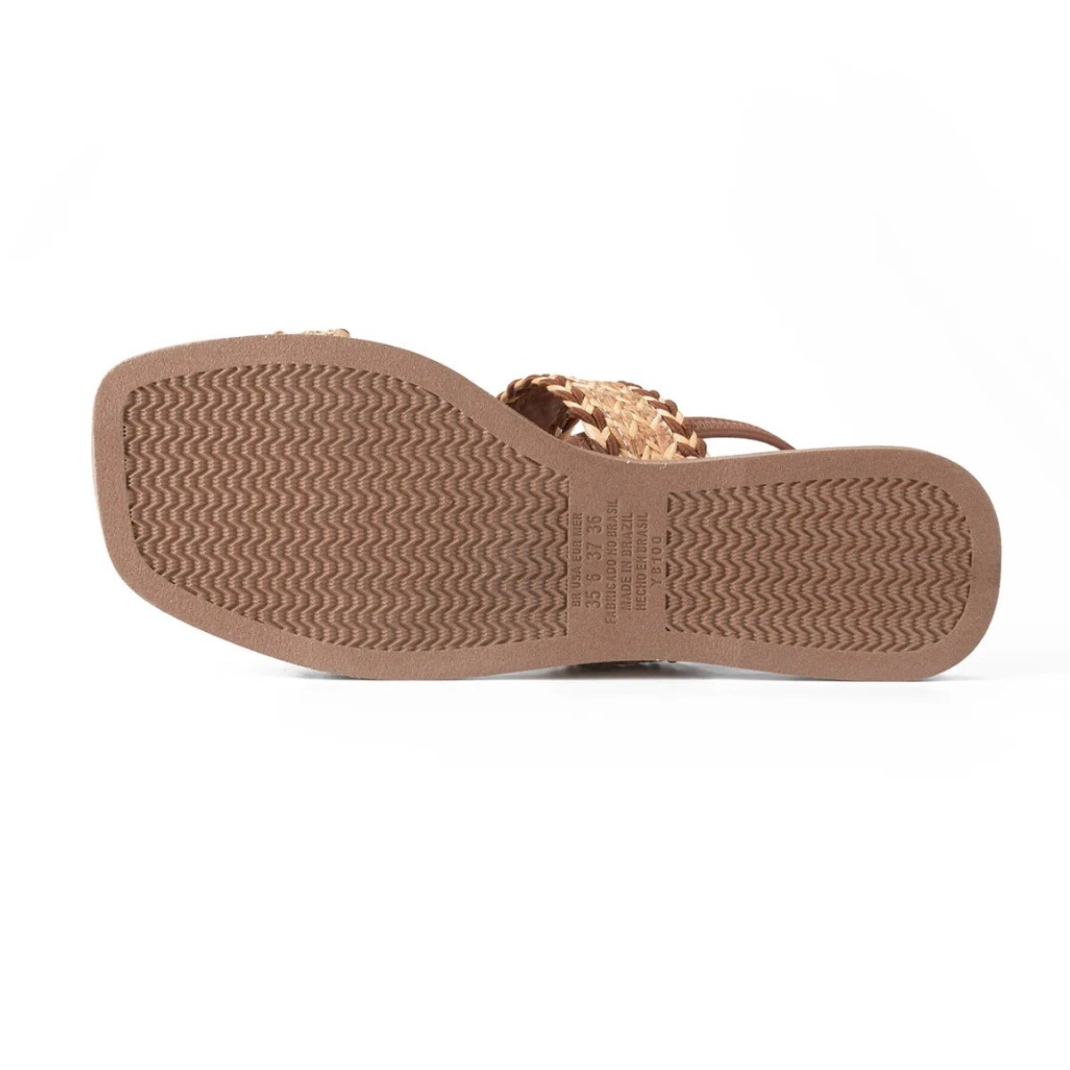 Sandalia Dakota Rasteira Feminina Marrom 4