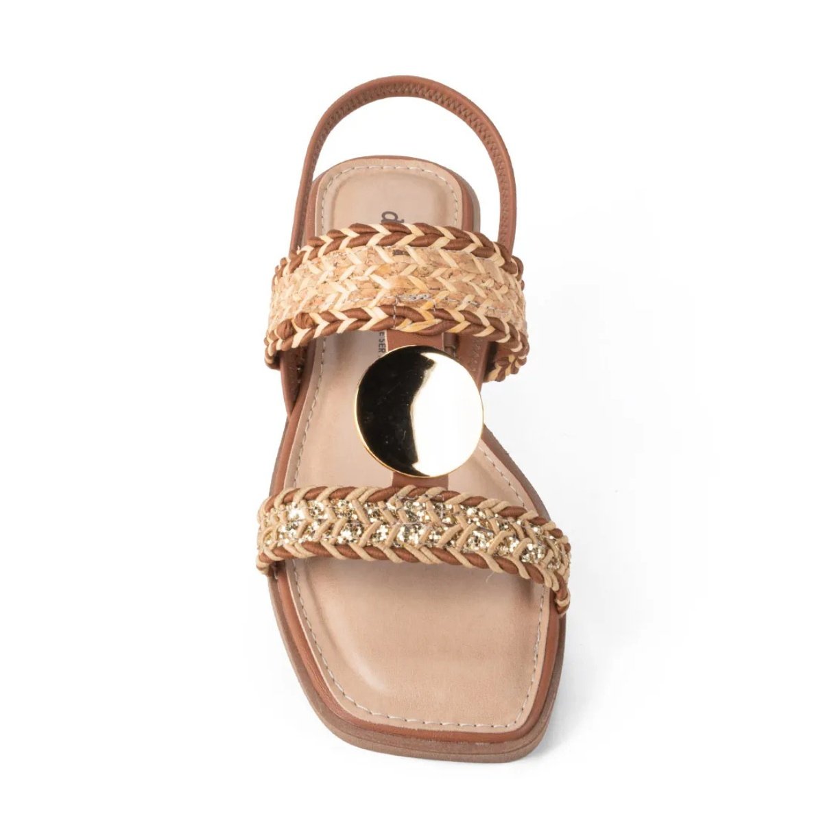 Sandalia Dakota Rasteira Feminina Marrom 5