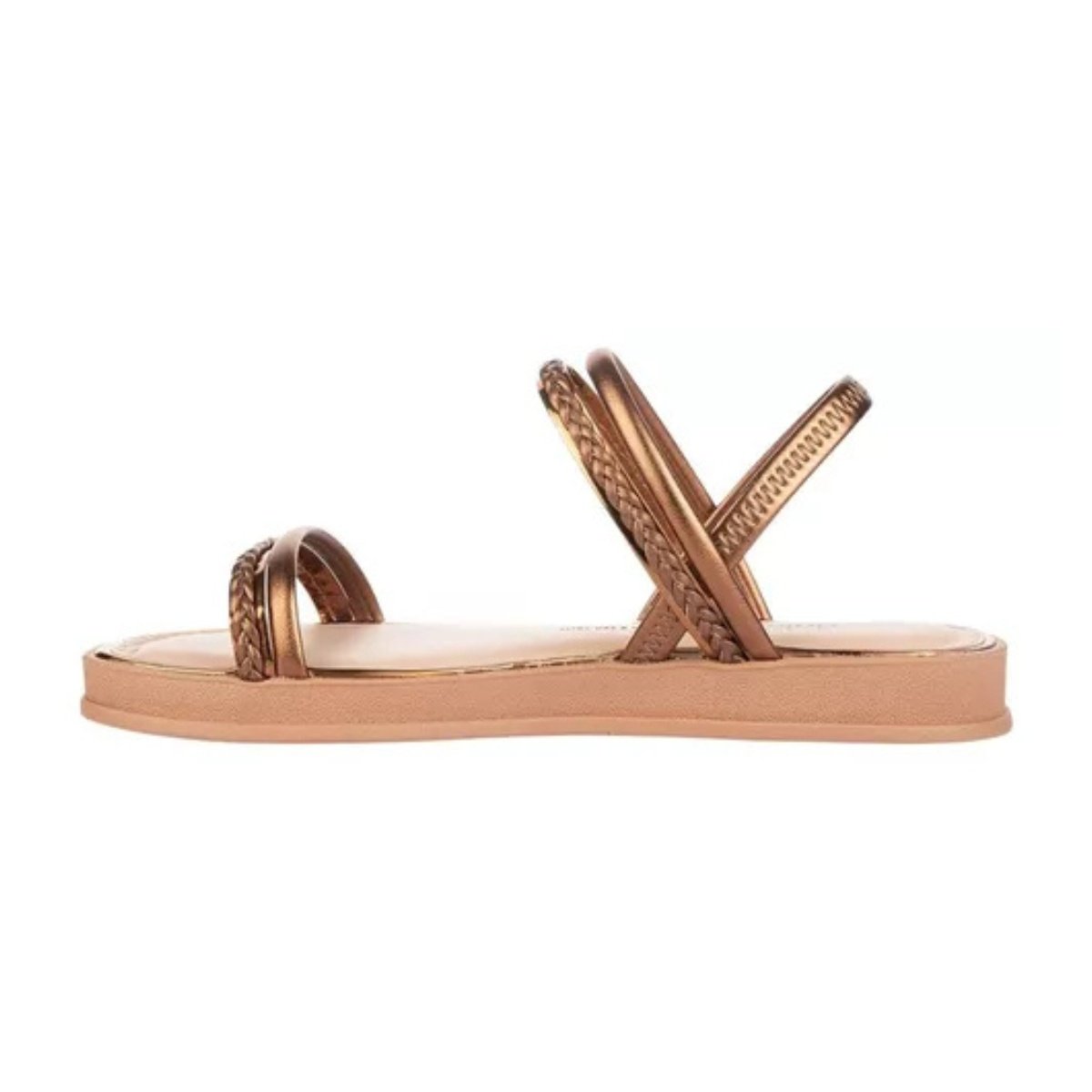 Sandalia Feminina Dakota Flatform Marrom 5