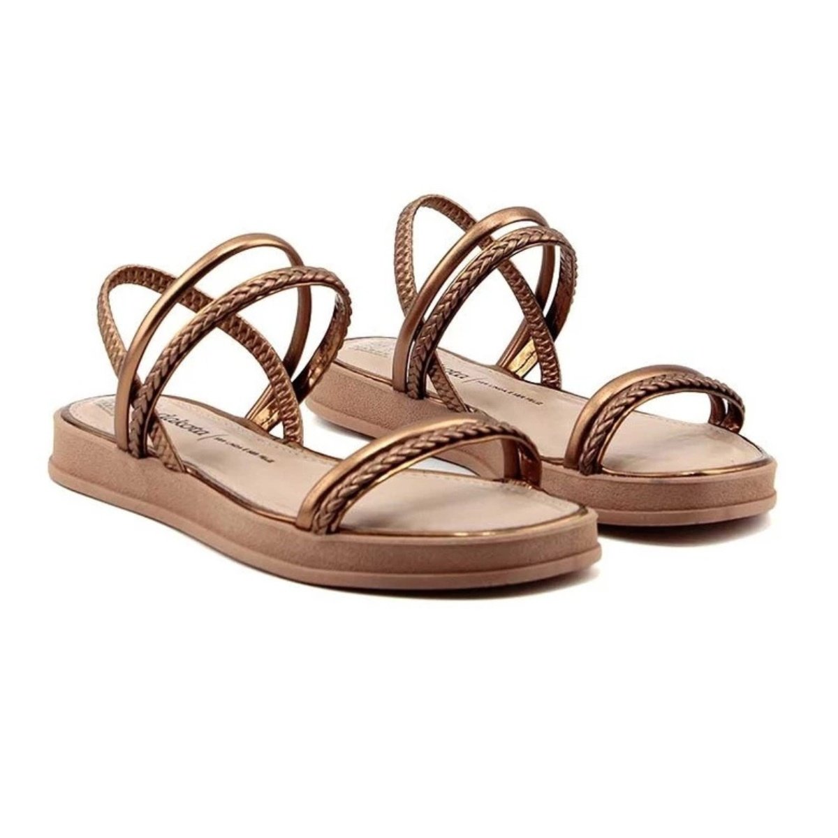 Sandalia Feminina Dakota Flatform Marrom 6