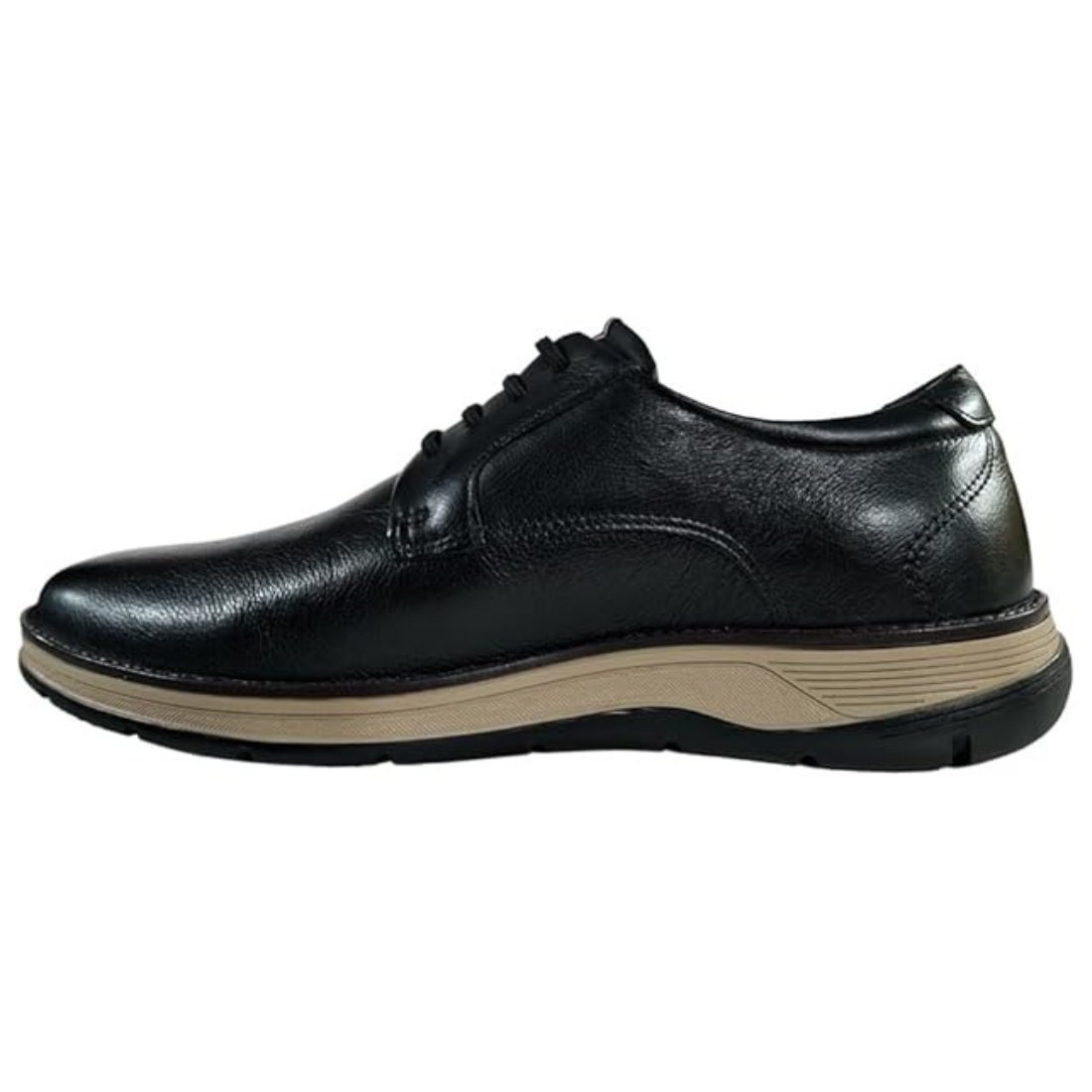 Sapato Ferracini Fluence Couro Masculino  Preto 7