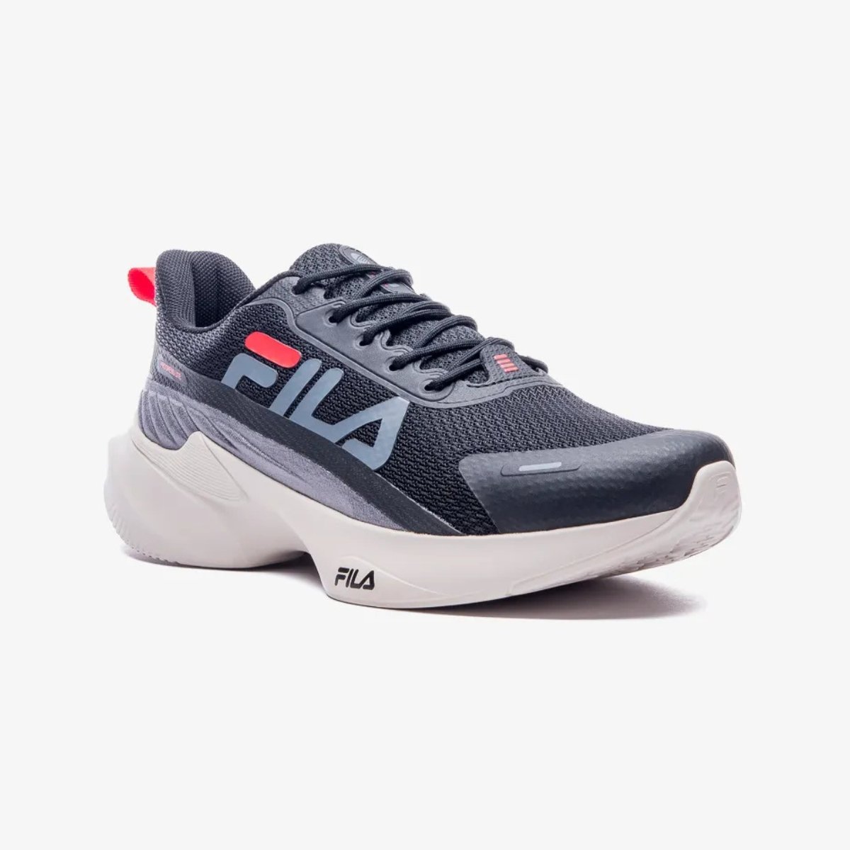 Tenis Fila Progress Lite Masculino Preto 2