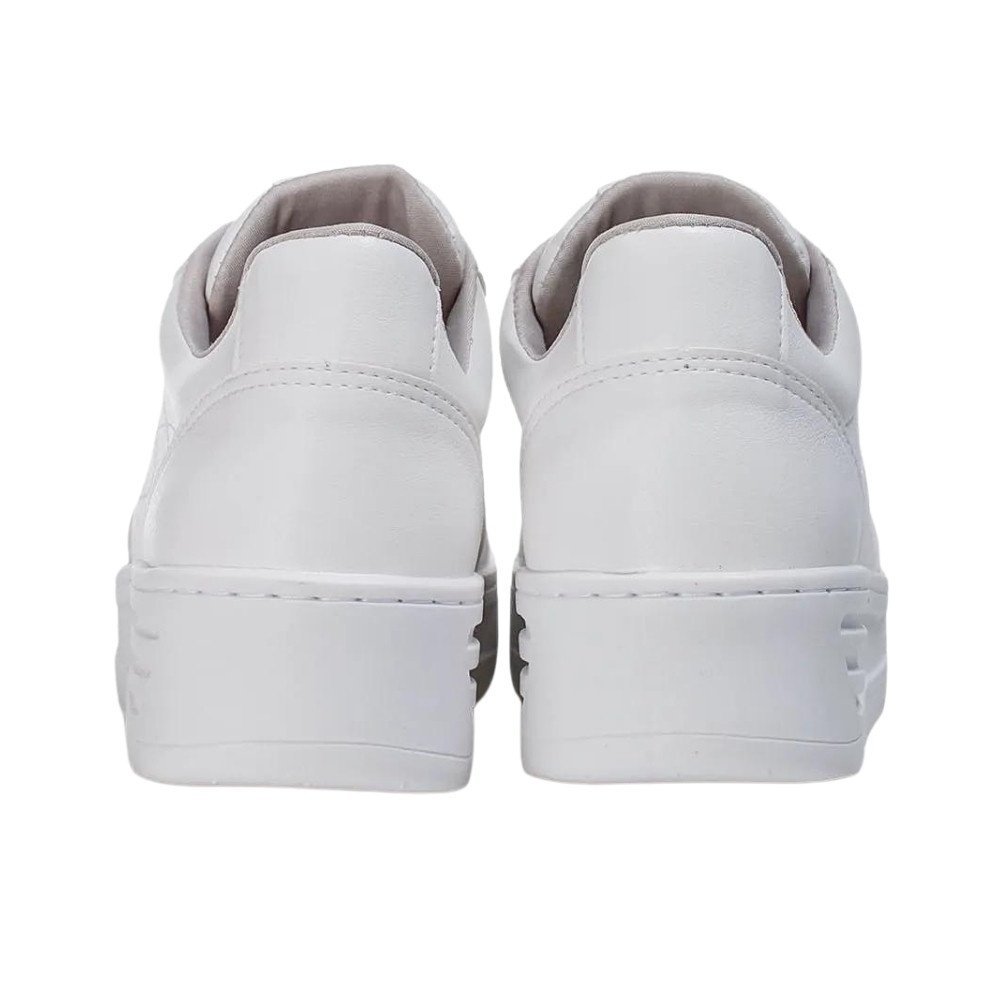 Tenis Feminino Via Marte Branco Casual Plataforma  Branco 5