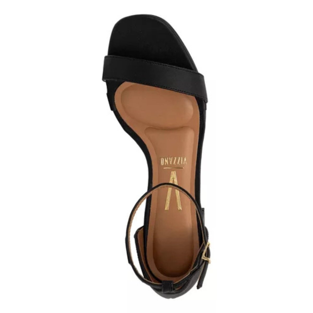 Sandalia Feminina Salto Bloco Vizzano Preto 3
