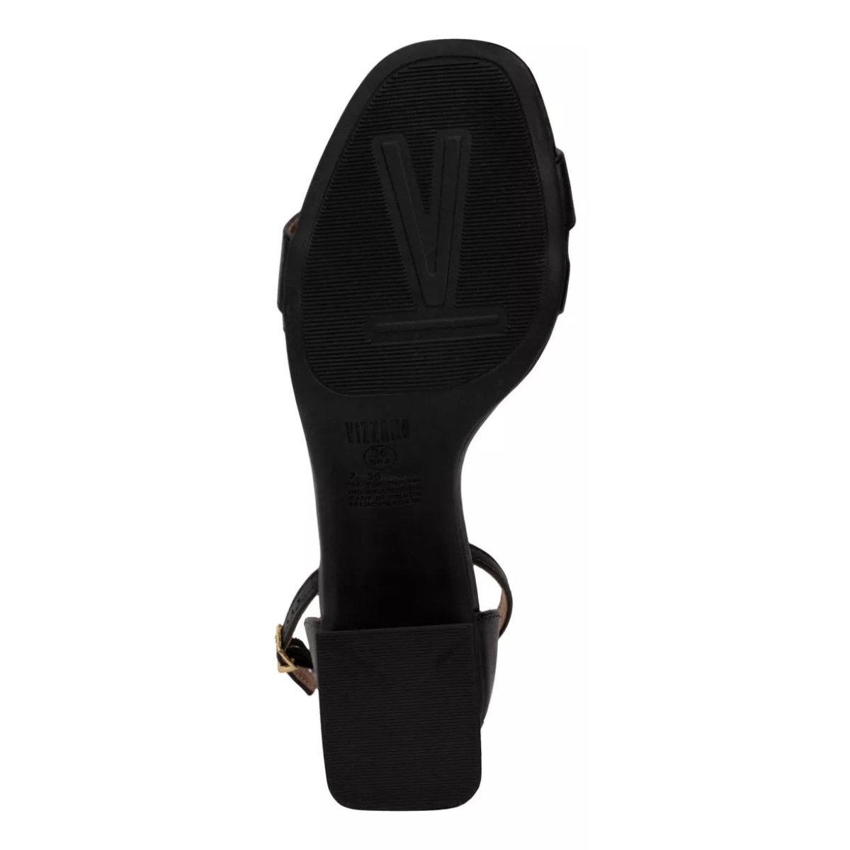 Sandalia Feminina Salto Bloco Vizzano Preto 4