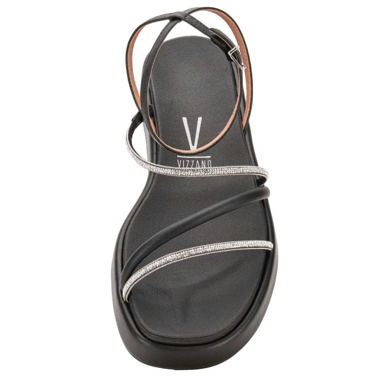 Sandalia Feminina Papete Vizzano Flatform Preto 3