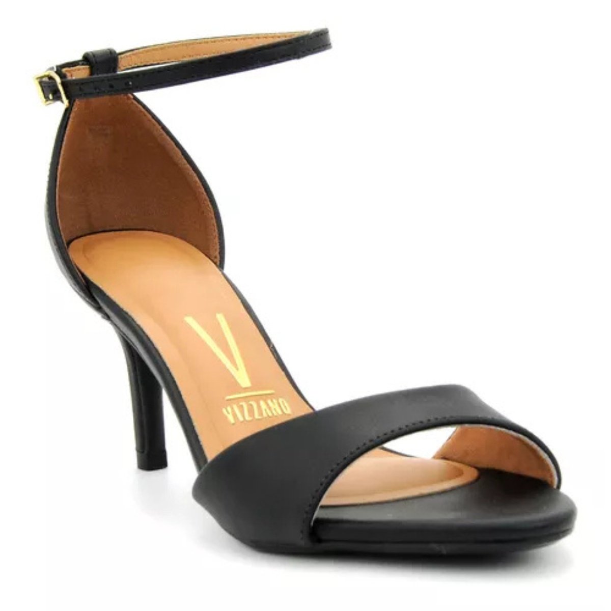 Sandalia Salto Alto Feminina Vizzano Preto 2