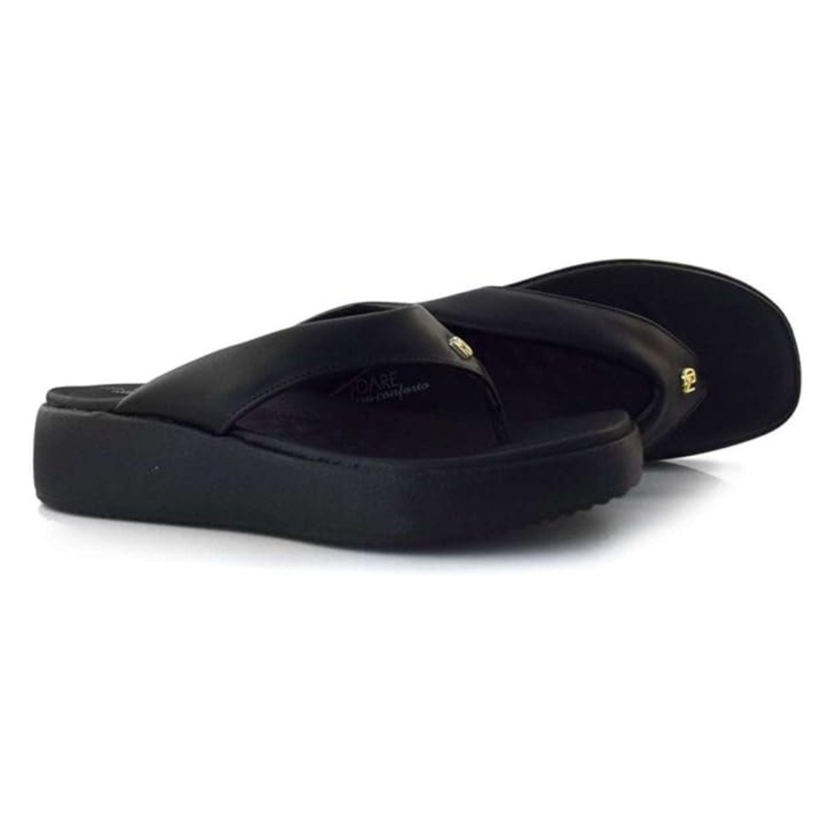 Tamanco Modare Plataforma Feminino Preto 6