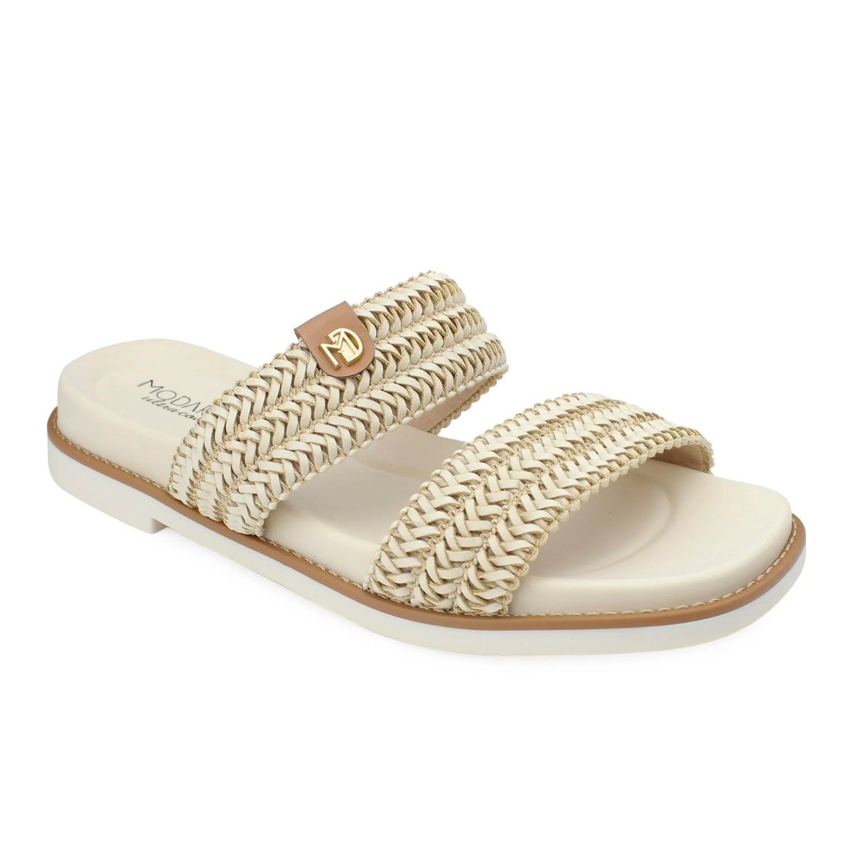 Chinelo Modare Rasteira Ultra Conforto Feminino Bege 2