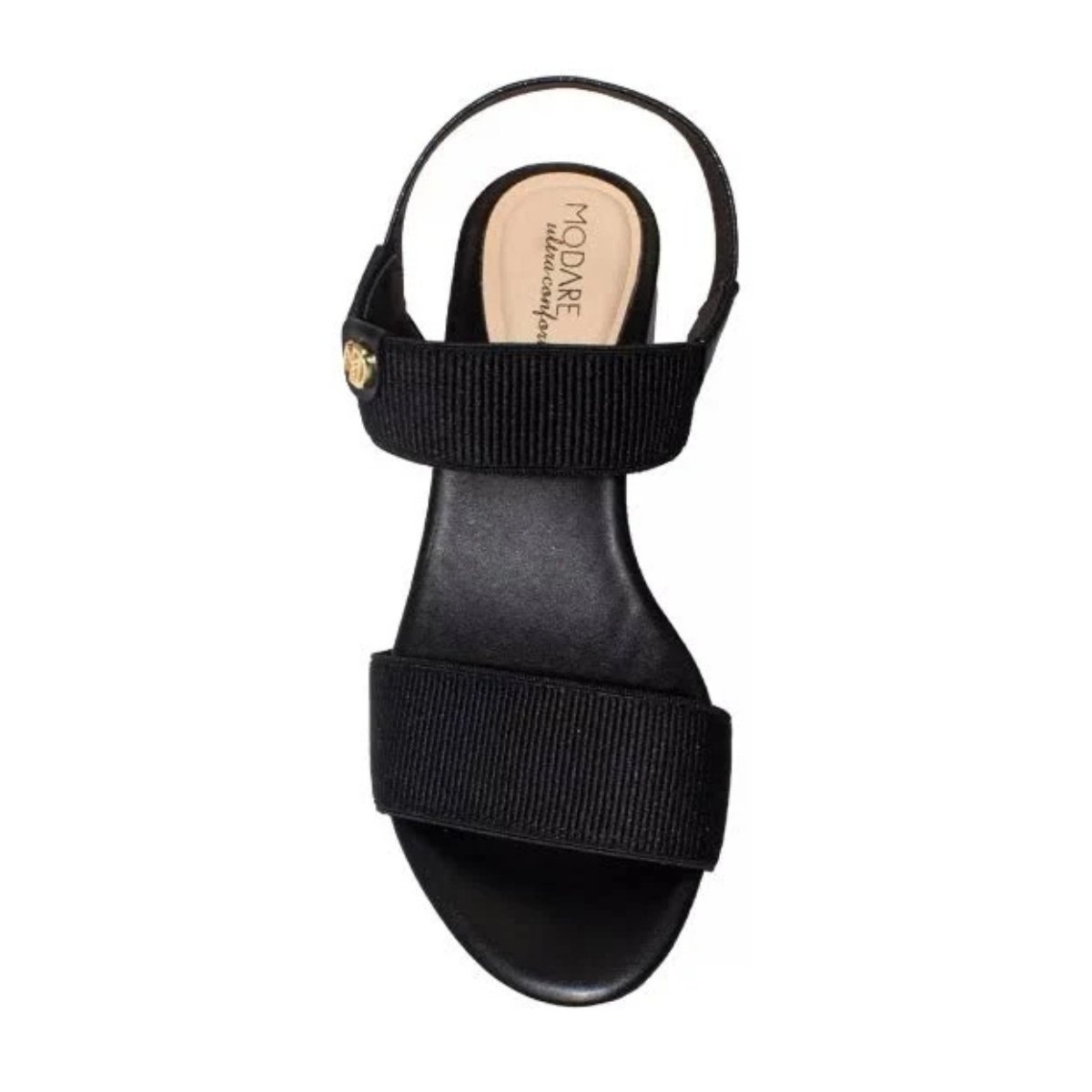 Sandalia Feminino Modare Salto Bloco Ultra Conforto Preto 4