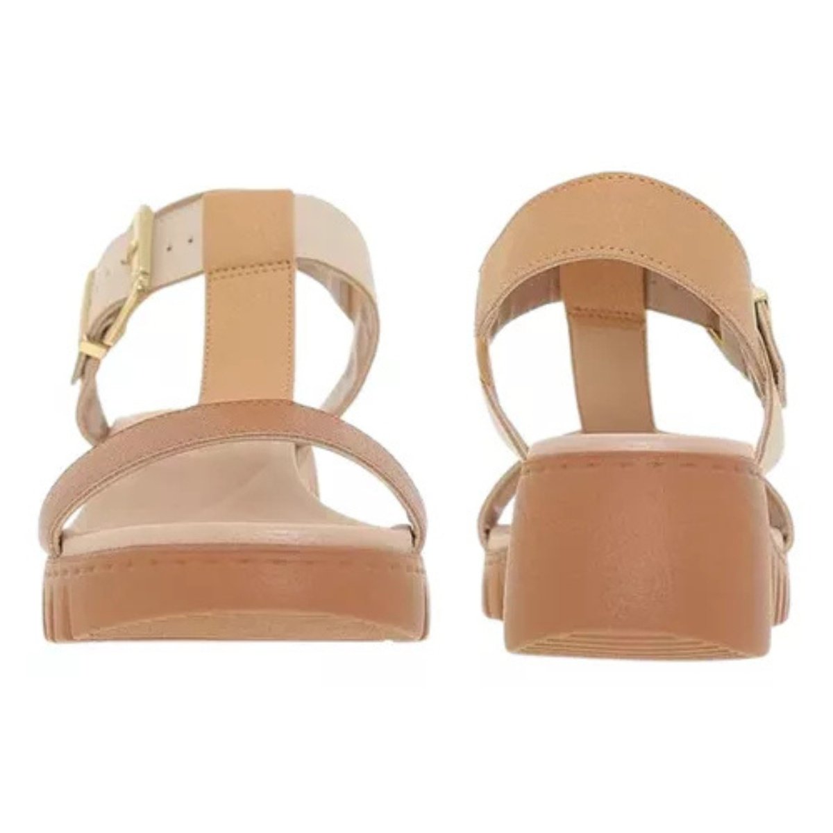 Sandalia Feminina Modare Anabela Ultra Conforto Bege 6