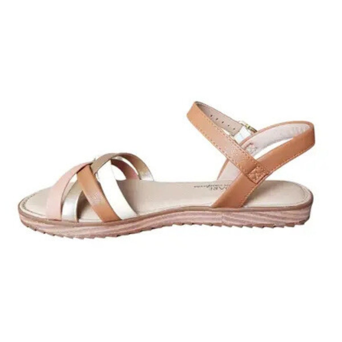 Sandalia Feminina Modare Casual Ultra Conforto Bege 5