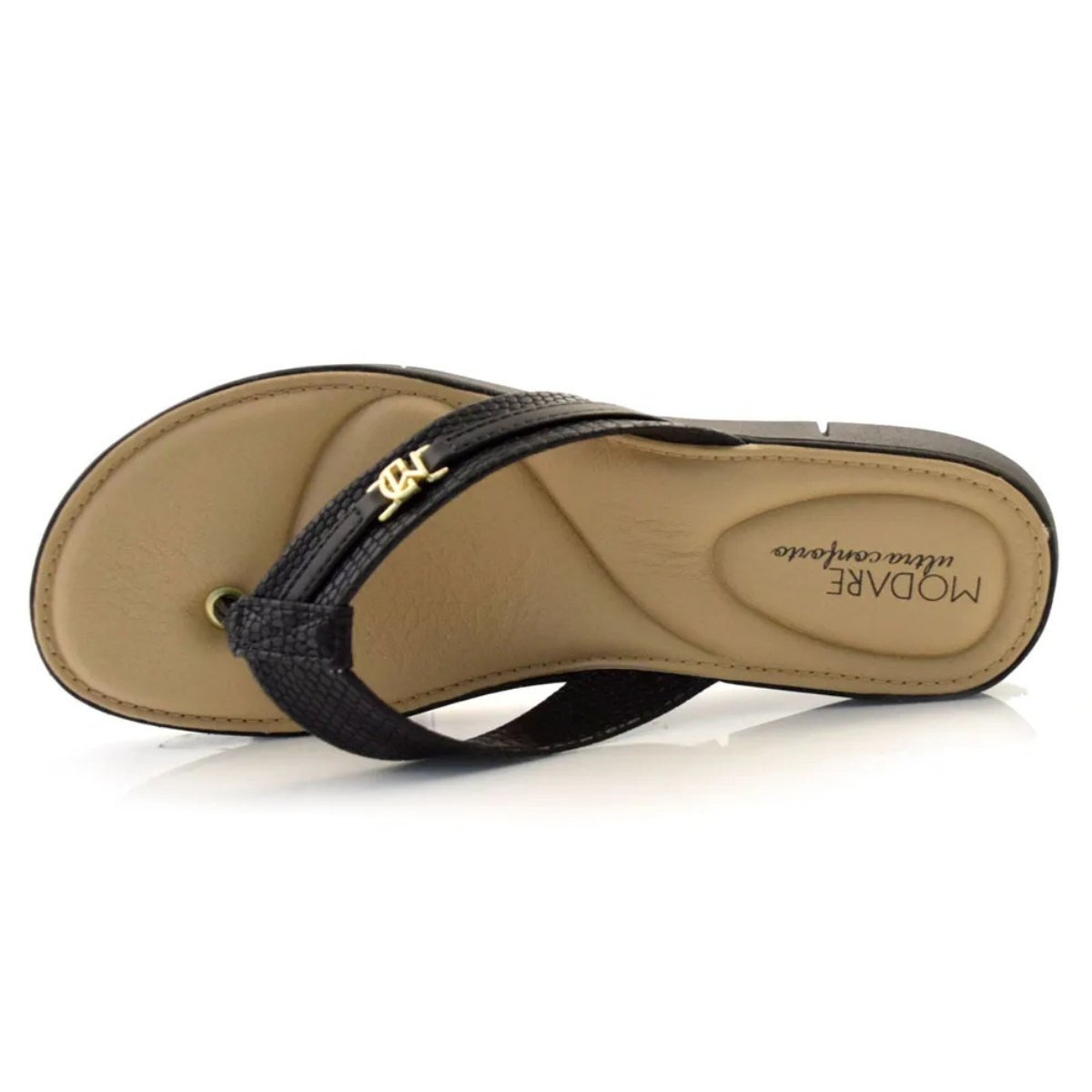 Chinelo Feminino Modare Ultra Conforto Preto 3