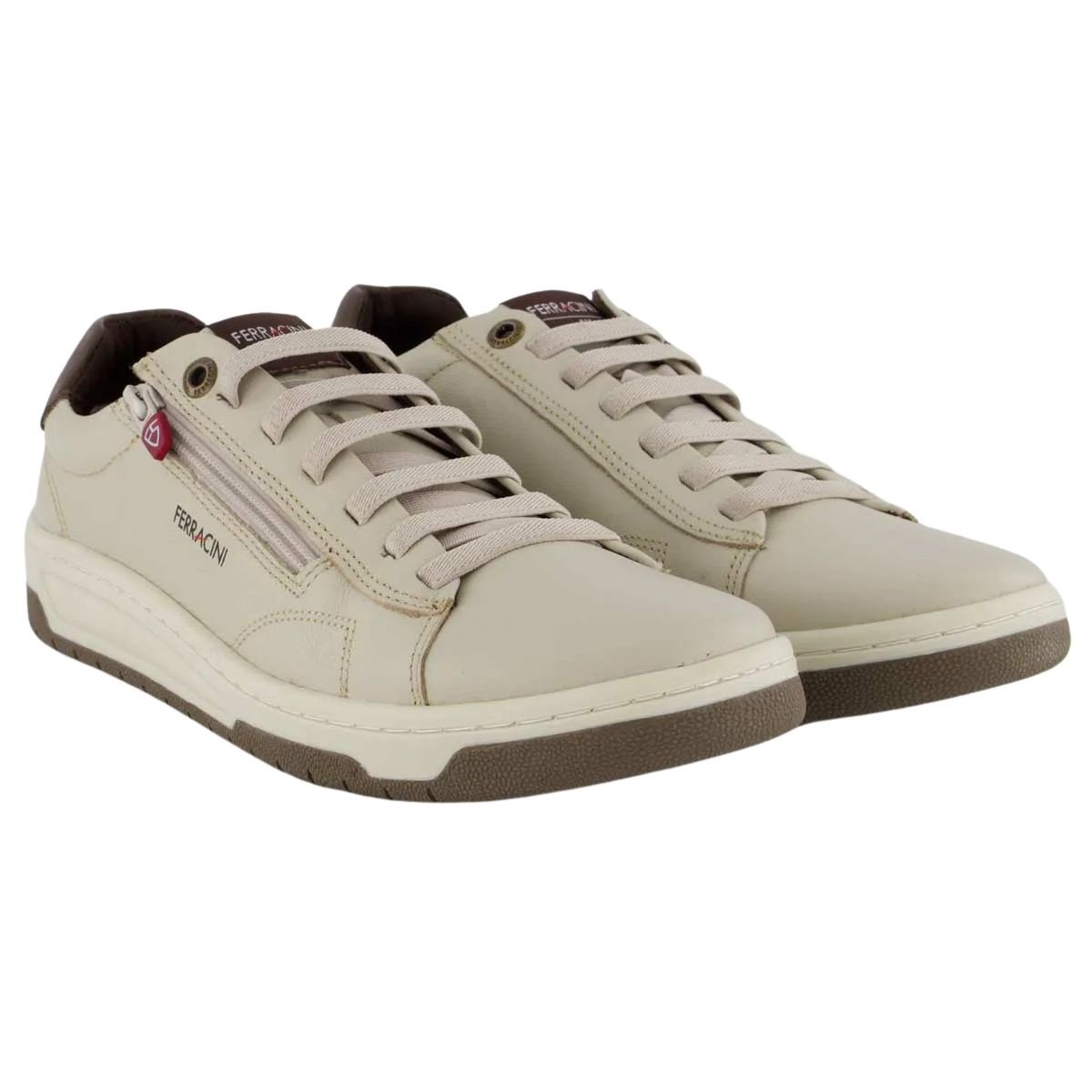 Sapatenis Ferracini Masculino Casual Vox Couro  Cinza 2