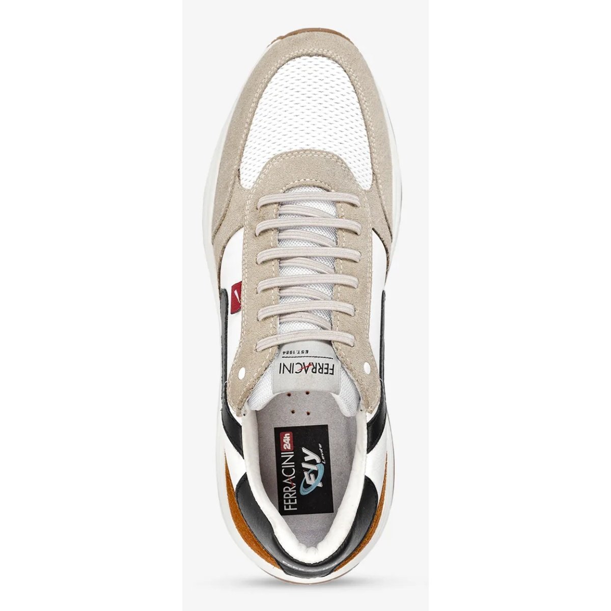 Tenis Ferracini Masculino Vyper Casual Branco Branco 3
