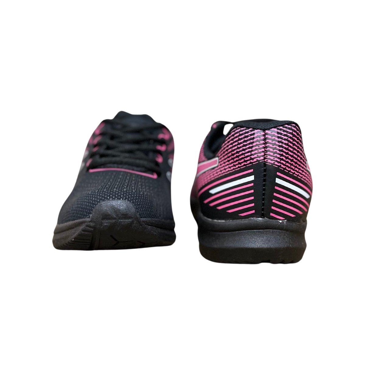 Tenis Feminino K2 Esportivo Caminhada Academia Preto/Rosa 4