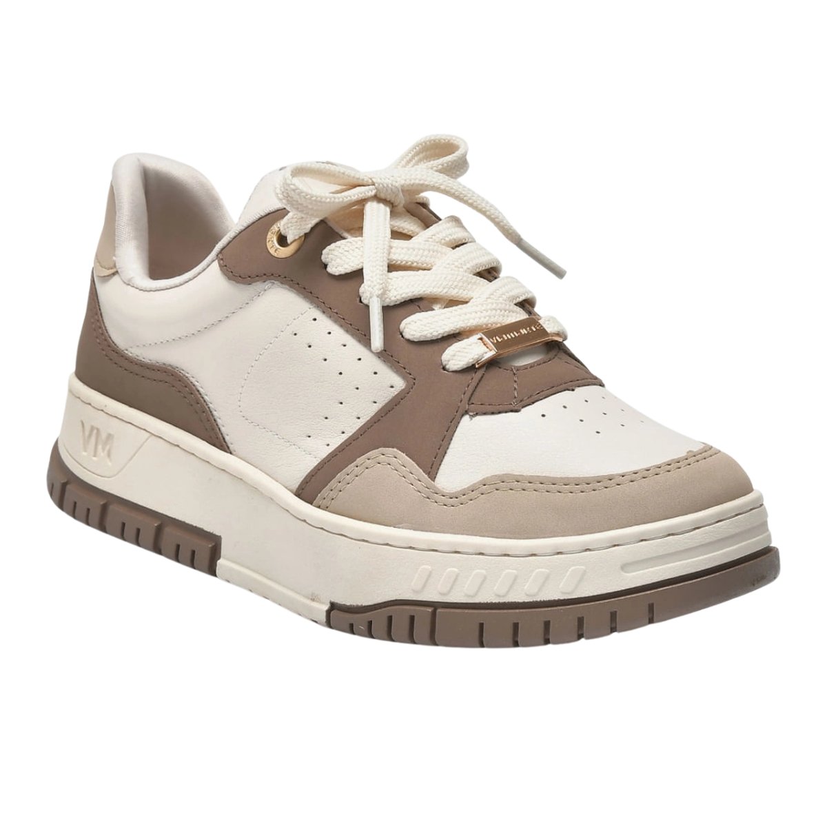 Tenis Feminino Via Marte Casual Saara Bege 2