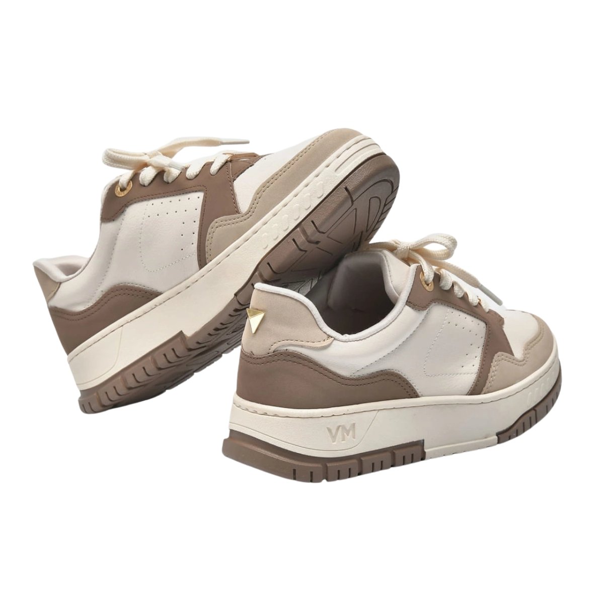 Tenis Feminino Via Marte Casual Saara Bege 3