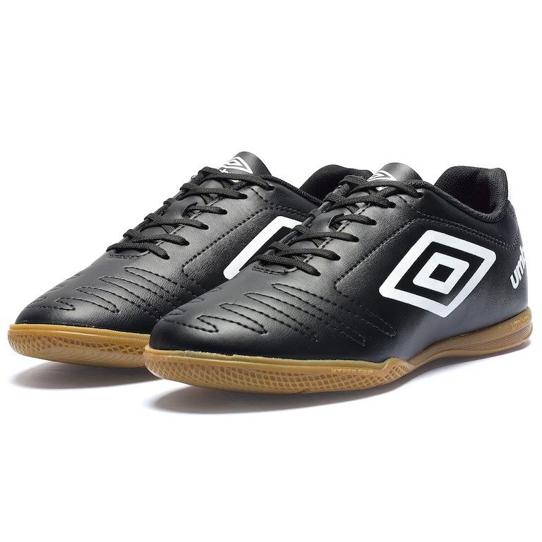 Chuteira Futsal Umbro Class Preto/Branco 2
