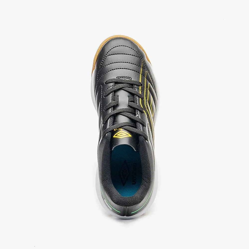 Chuteira Futsal Umbro Br Futsal Jr Juvenil Preto 3