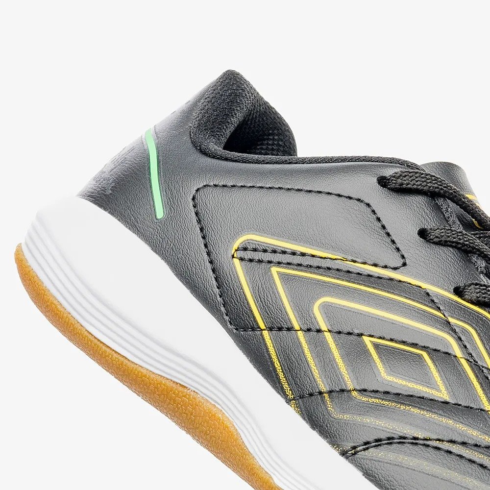 Chuteira Futsal Umbro Br Futsal Jr Juvenil Preto 4