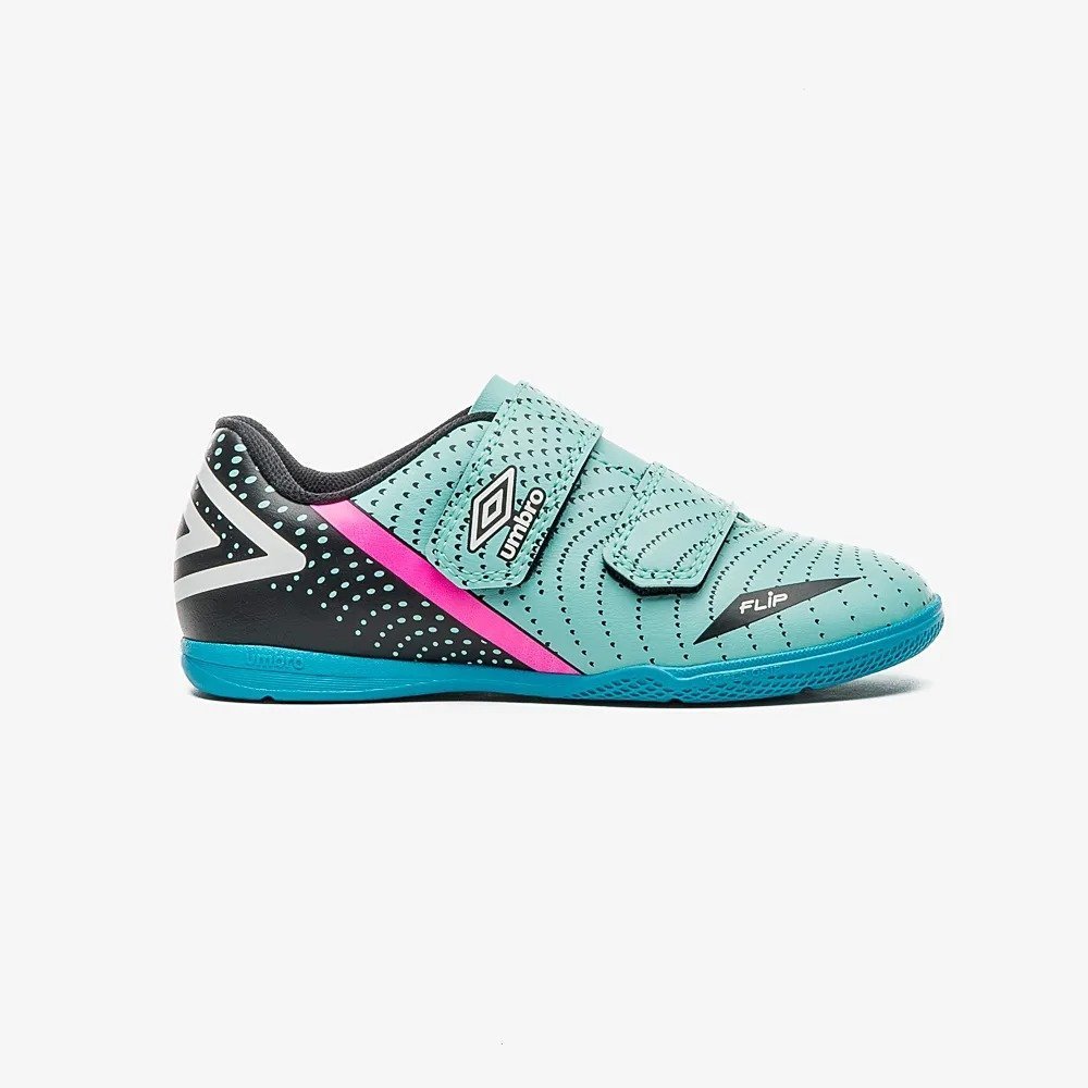 Chuteira Futsal Umbro Flip Kids Azul 1
