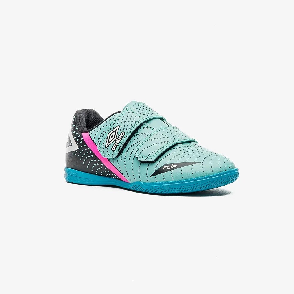Chuteira Futsal Umbro Flip Kids Azul 2