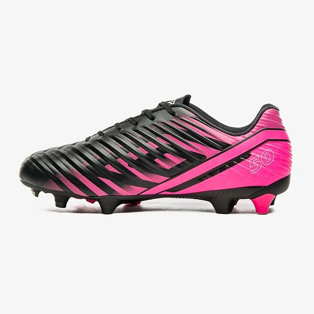 Chuteira Umbro Fifty V Masculino Preto/Rosa 3