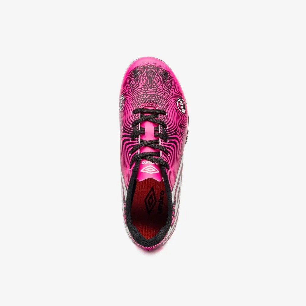 Chuteira Umbro Orbit Jr Juvenil Rosa 5