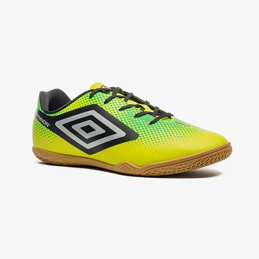 Chuteira Umbro Futsal Cannon Jr Amarelo 2