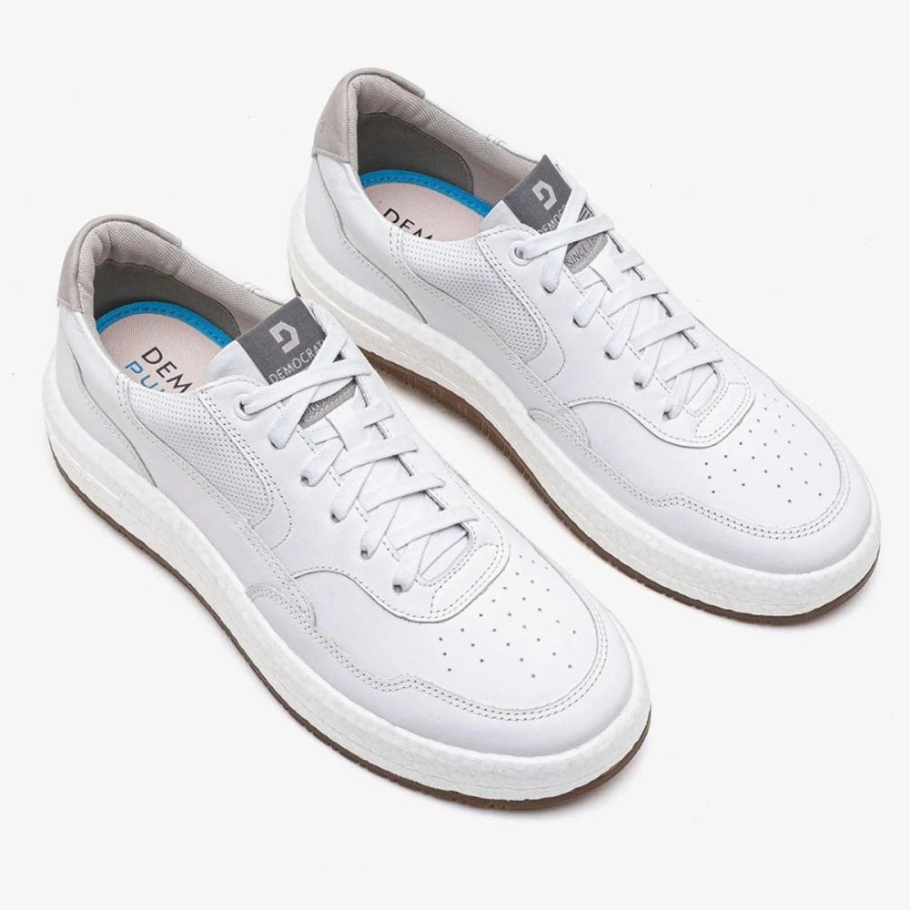 Sapatenis Democrata 600101-004 Branco 2