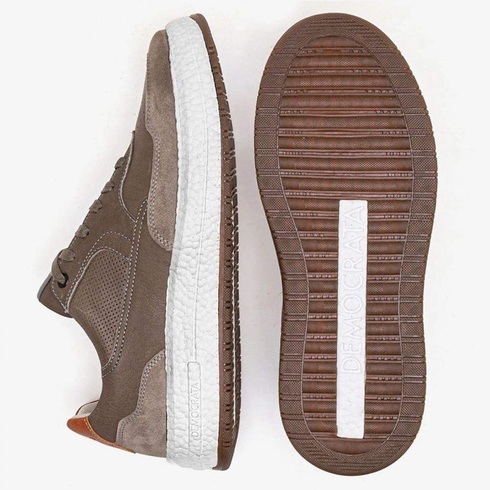 Sapatenis Democrata 600101 Cinza 4